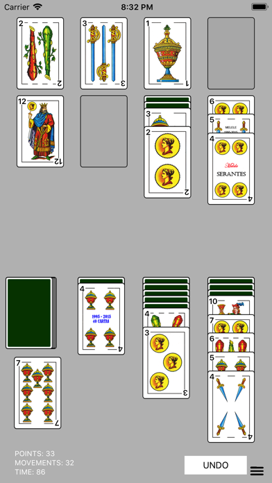 iSpanish Solitaire screenshot 2