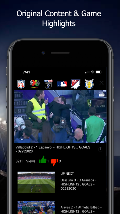 Screenshot #2 pour Sports Highlights - Game Video