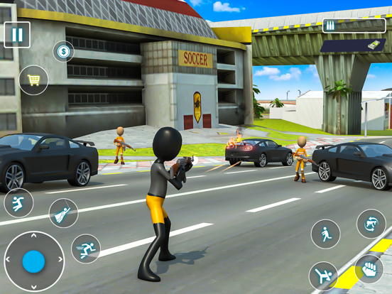 Screenshot #6 pour Bâton homme Corde héros Ville