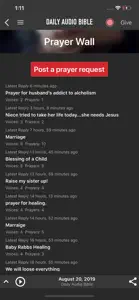 Daily Audio Bible Mobile App screenshot #8 for iPhone