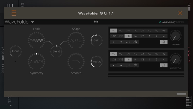 WaveFolder - Audio Unit