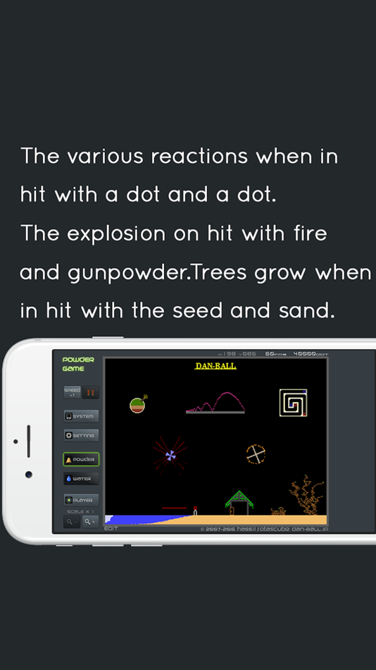 #3. Powder Game (iOS) 来自: DAN-BALL