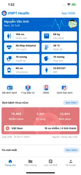 Game screenshot VNPT Health hack
