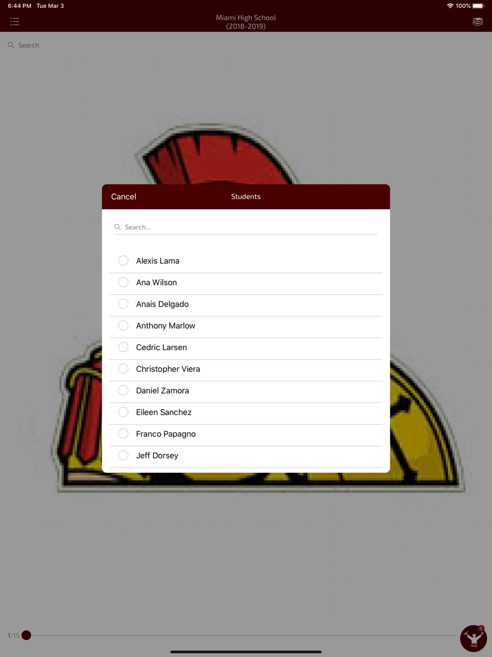 iPad screenshot