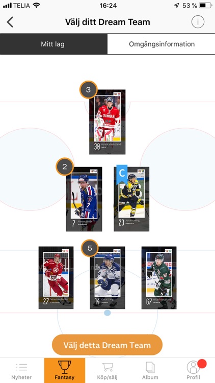 HockeyAllsvenskan Sport Cards screenshot-6