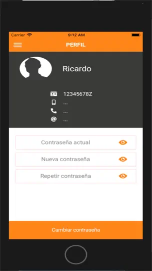 Captura de pantalla de Aeol Plus en iPhone 10
