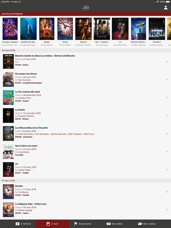 Rex Sarlat iPad screenshot 4 - Entertainment app