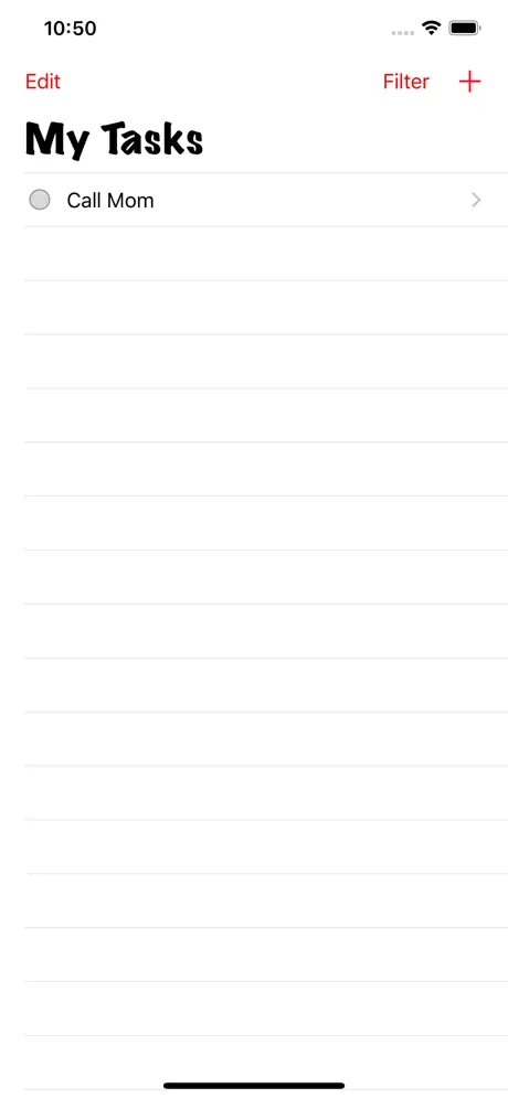 My Tasks