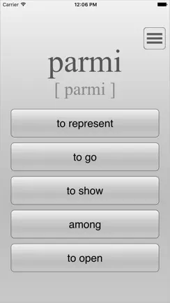 Learn Top 300 French Words iPhone image 3