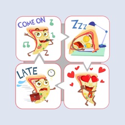 Pizza Day Stickers