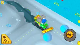 Game screenshot Street Snow Plow game for kids apk