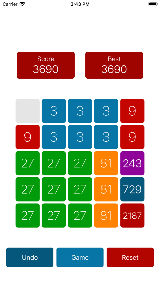 2187 Puzzle Game - 1.0.3 - (iOS)
