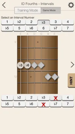 Game screenshot Guitar Intervals Unleashed apk