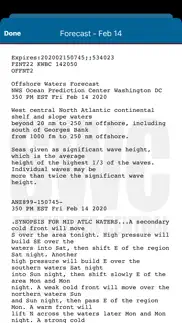 reefcast marine weather iphone screenshot 4