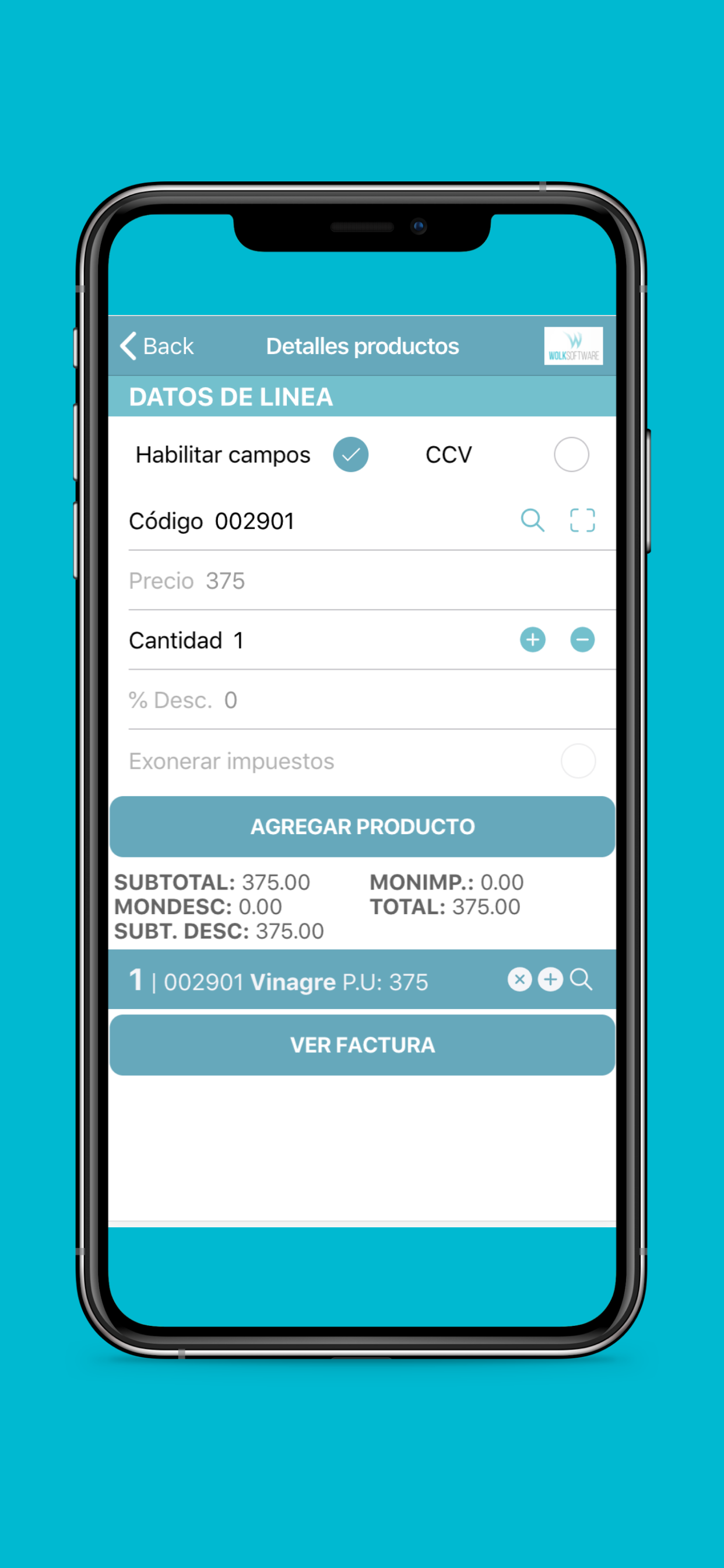 Wolk Software App