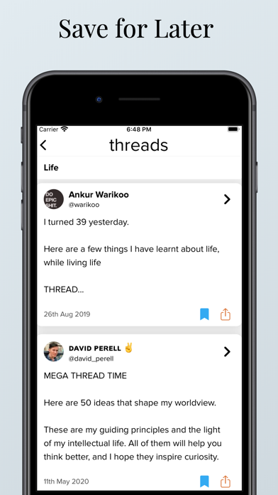 Threads Screenshot
