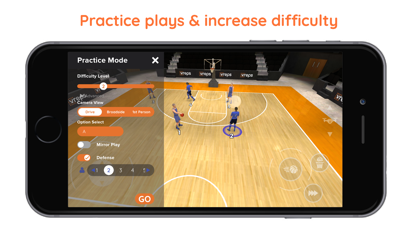 VReps Basketball Playbook Screenshot