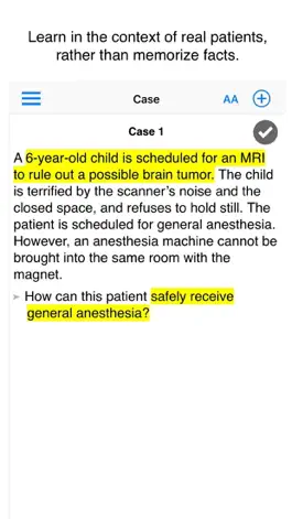Game screenshot Case Files Anesthesiology, 1e hack