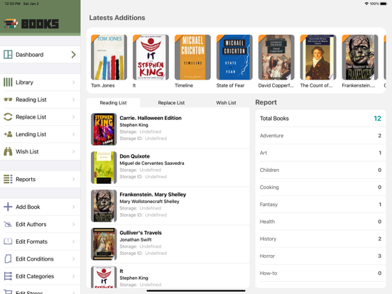 Screenshot #4 pour Books Collector