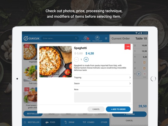 Screenshot #5 pour CUKCUK - Self Order