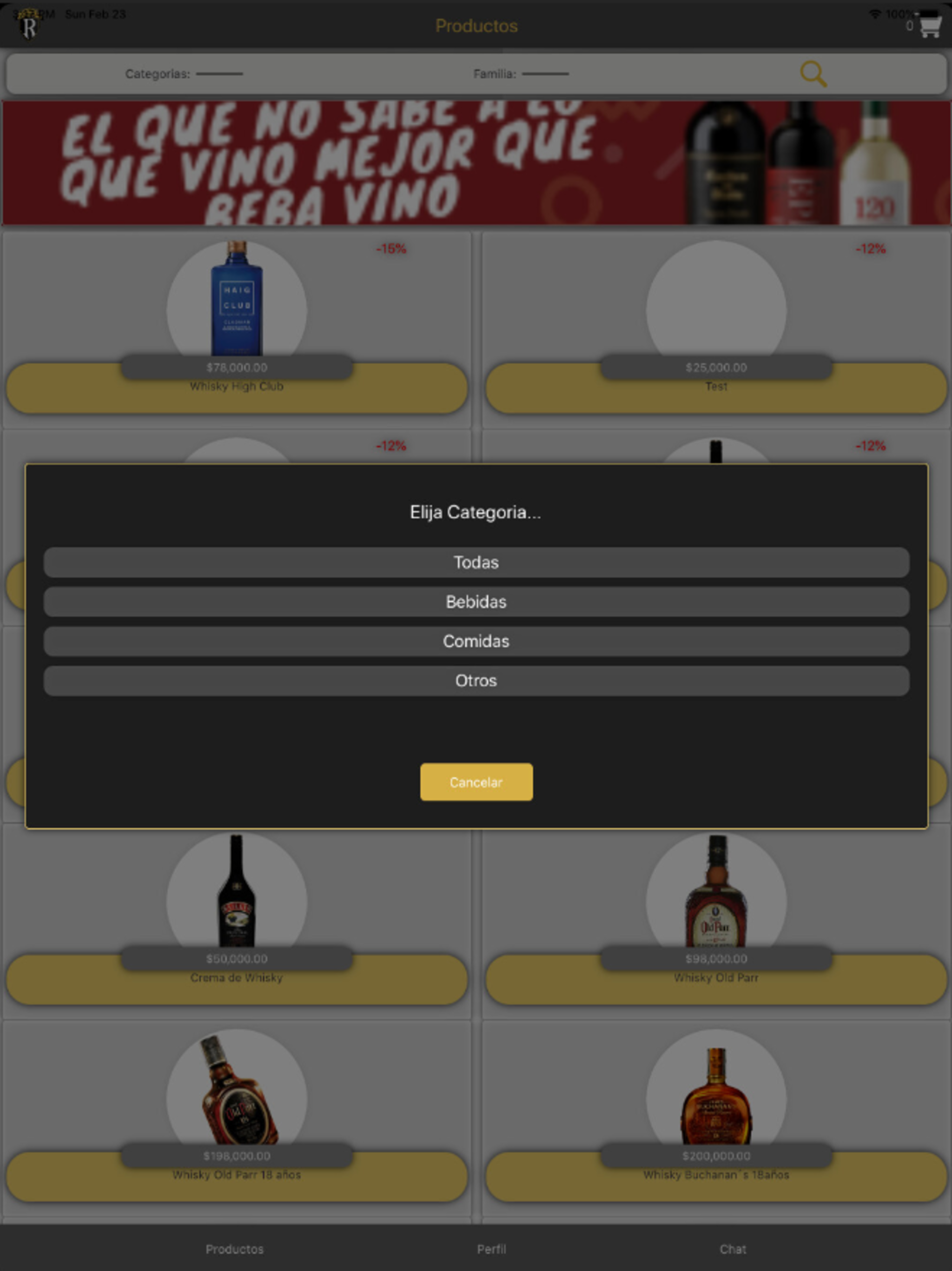 Licores La Rebaja
