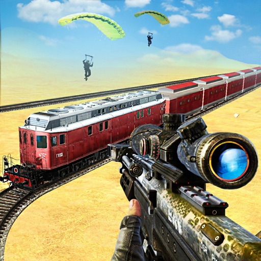 New Sniper 3d - Train Shooting icon