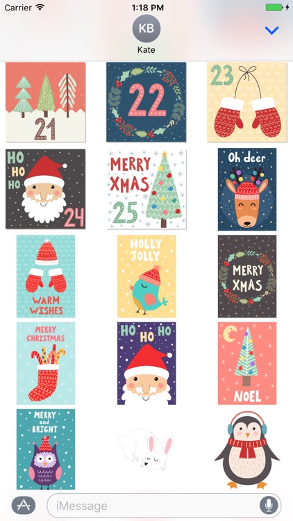 Advent Calendar & Xmas Sticker