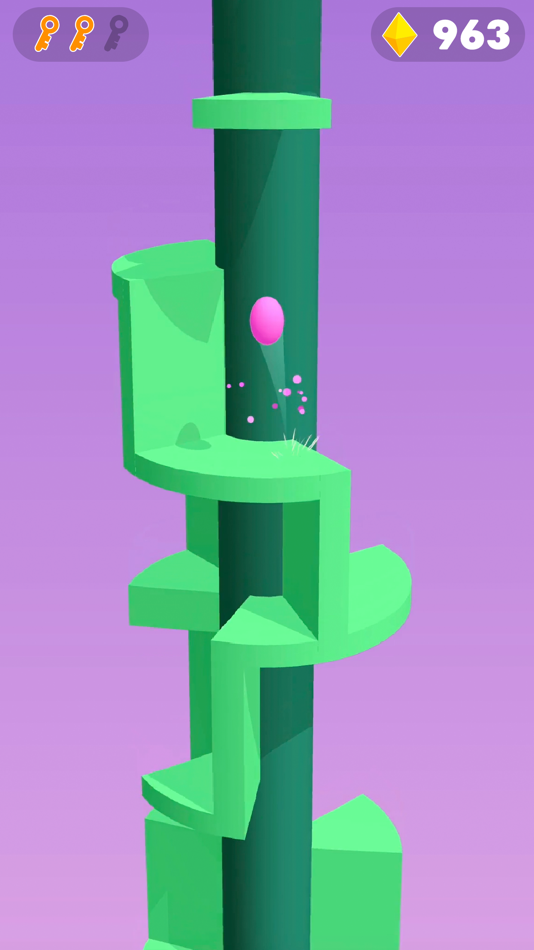 #3. Ball Maze - Helix Jump Games (iOS) Podle: FortyFour Games
