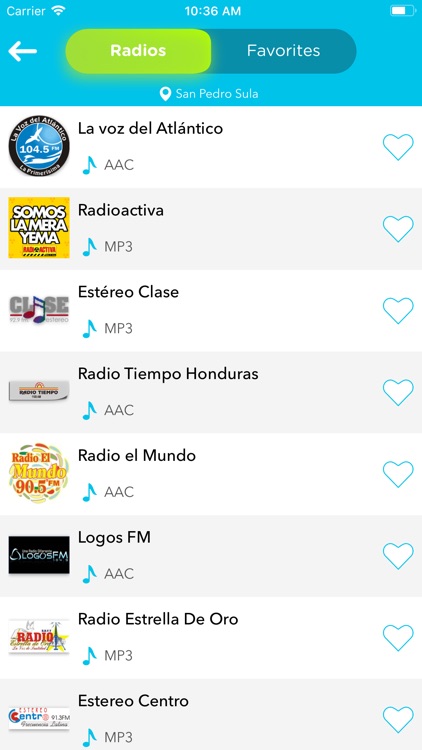 Radio Honduras: FM AM HND