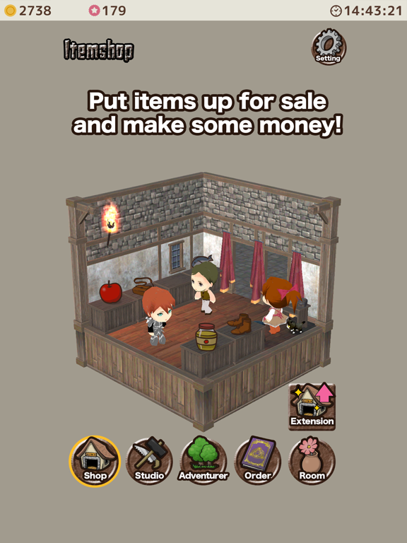 Screenshot #4 pour Item shop - crafting game
