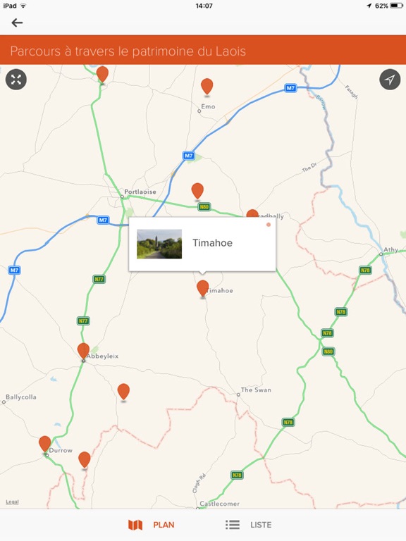 Screenshot #6 pour Laois: Itinéraires historiques