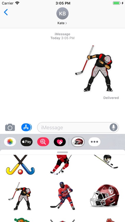 Hockey - Stickers Pack screenshot-3