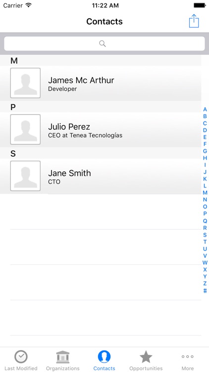 Tenea app for Vtiger CRM