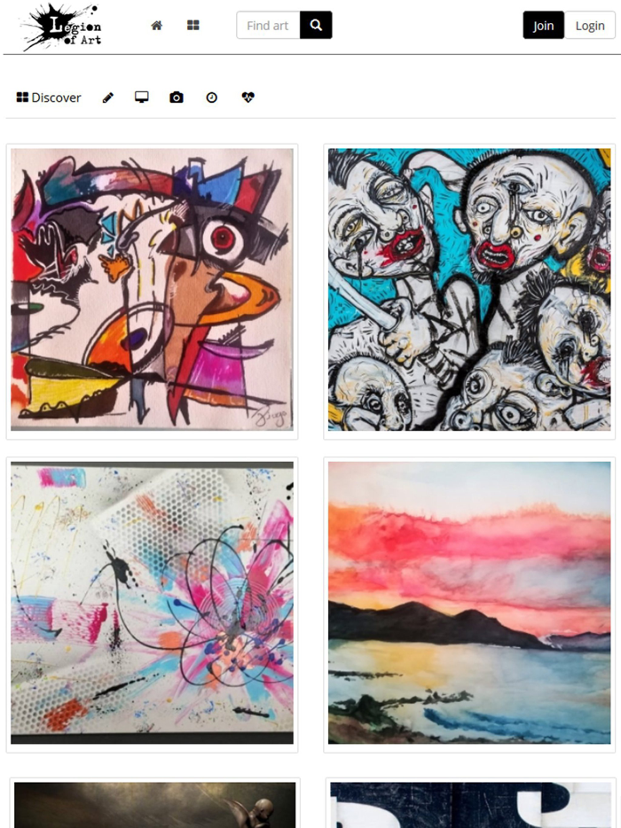 Artwork and Artists App