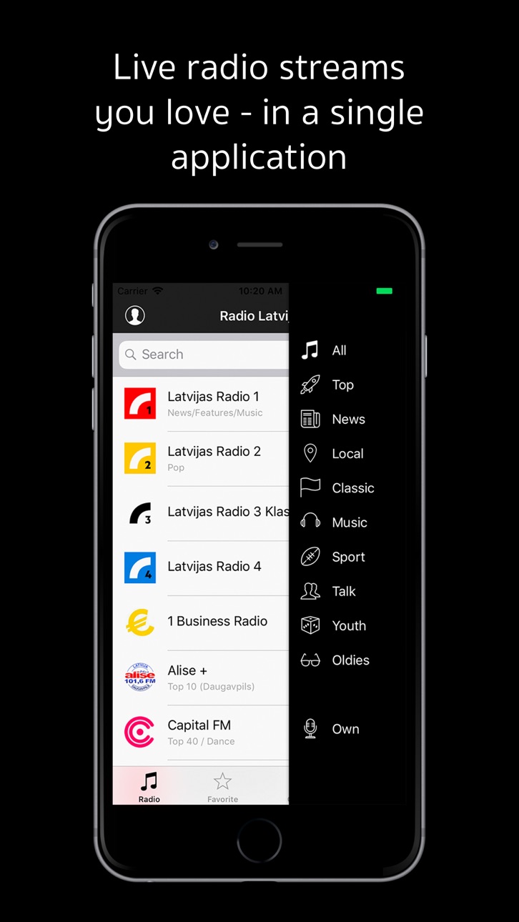 iPhone screenshot