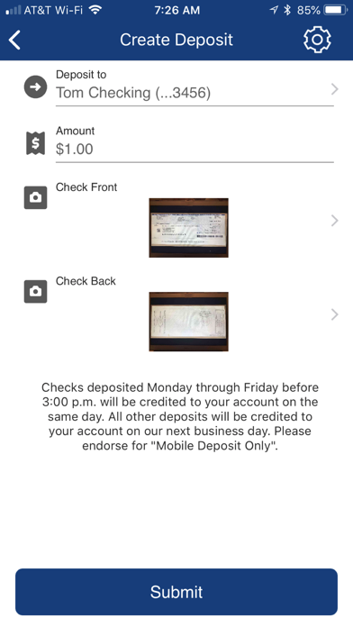 County Bank BIZ Screenshot