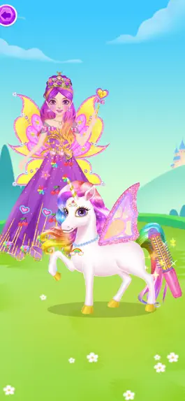 Game screenshot Princess Unicorn Makeup Salon apk