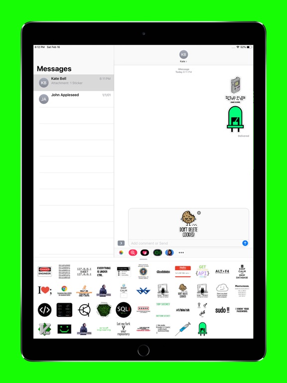 Screenshot #5 pour Hacker Sticker Pack