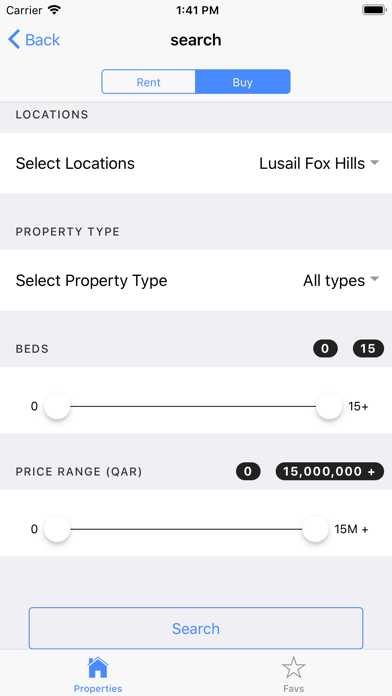 NelsonPark Property iPhone screenshot