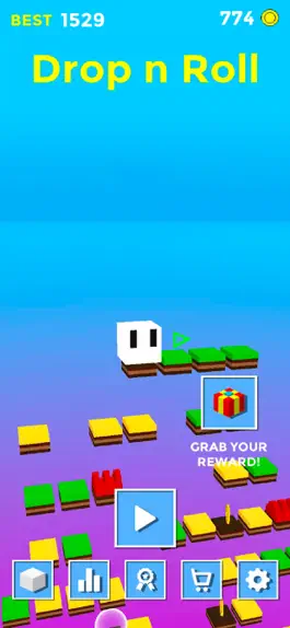 Game screenshot Save The Cube Drop N Roll 3d mod apk