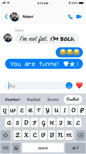 Fonts Air - Yazı Tipi Klavyesi iPhone Ekran Görüntüsü 7