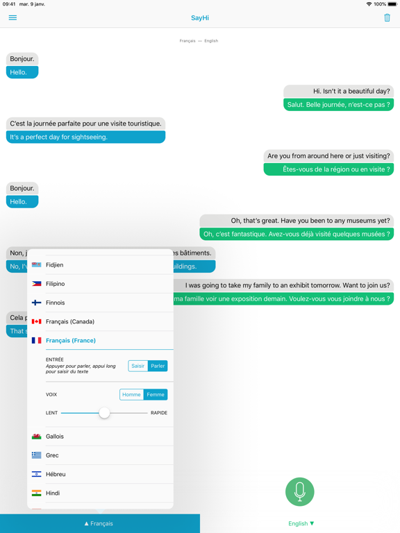 Screenshot #5 pour SayHi Traduire