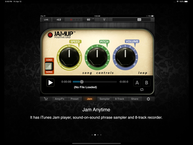 ‎Скриншот JamUp Pro