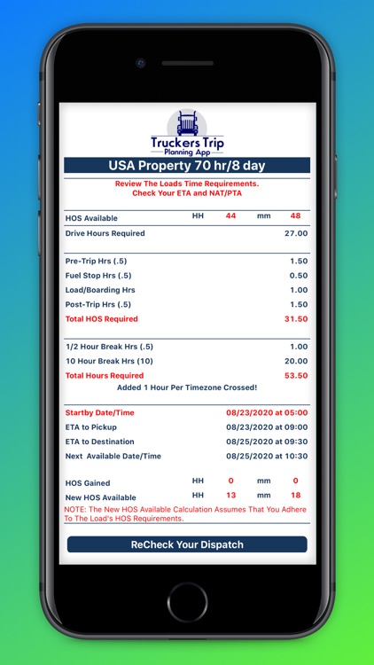 Truckers Trip Planning Solo screenshot-5