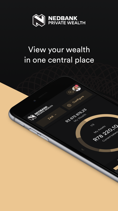 Nedbank Private Wealth App Screenshot