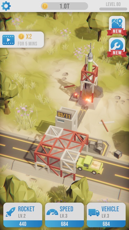 Idle Rocket Launch screenshot-3