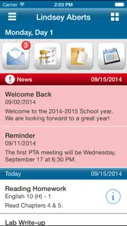 eschoolplus family iphone screenshot 1