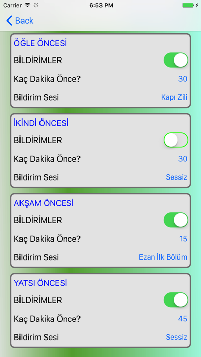 Ezan Vakti Namaz Zamanı Screenshot