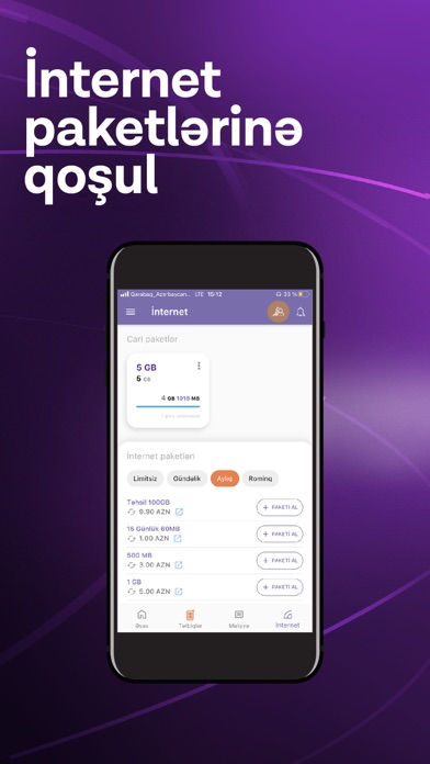 Azercell screenshot 3