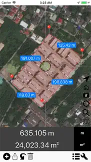area & distance - map measure iphone screenshot 3